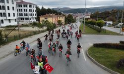 Boyabat’ta pedallar Cumhuriyet için çevirildi