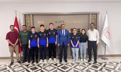 Kaymakam Enver Yılmaz, Yurt Dışına Gidecek Öğrencileri Ağırladı