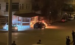 Boyabat Yıldız Mahallesi’nde Otomobil Yangını