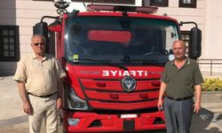 Yeni itfaiye aracı görevine başladı