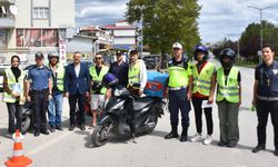 Boyabat'ta Güvenli Motosiklet Kullanımı Etkinliği yapıldı