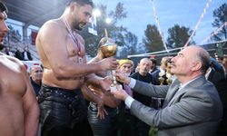 Hemşehrimiz Mustafa Taş Kargı'da başpehlivan oldu