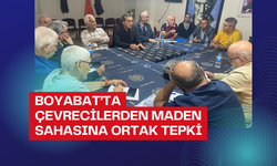 Maden Sahasına Karşı Ortak Tepki