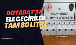 Boyabat'ta operasyon !