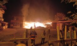 Boyabat’ta Gece Saatlerinde Osman Köyü’nde Yangın Paniği!