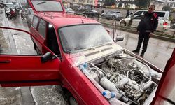 Boyabat’ta Yangın Paniği: Esnafın Yangın Tüpü Felaketi Önledi