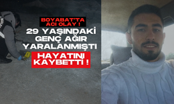 Boyabat’ta Acı Olay: 29 yaşındaki genç, karnına isabet eden kurşunla hayatını kaybetti