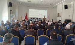 Boyabat'ta çiftçiler tarımsal sigortalar hakkında bilgilendirildi