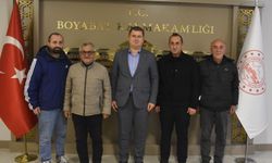 Boyabat Sesi Gazetesi ve Anadolu Ajansı’ndan Kaymakam Özbay’a Ziyaret