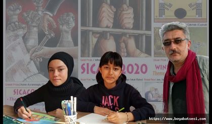 Boyabatlı çizerlere Güney Kore'den ödül