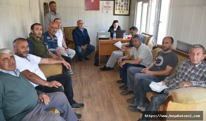 Boyabat'ta Dolmuşçular Kooperatifi genel kurulu yapıldı