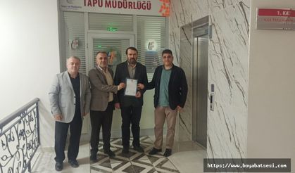 Boyabat OSB büyümeye devam ediyor dördüncü fabrika tapusunu aldı