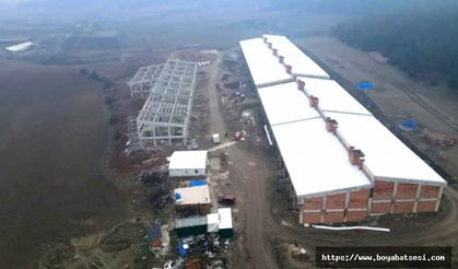Marangozlar ve İnşaatçılar Küçük Sanayi Sitesi yükseliyor