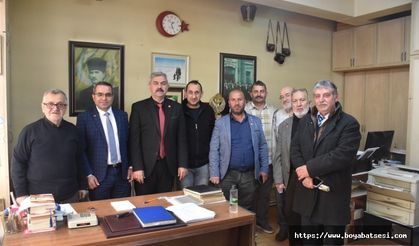 Saadet Partisi Başkan adayı Ramazan Baş’tan gazetemize ziyaret