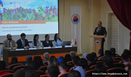 Boyabat'ta Sürdürülebilir İnşaat Sektörü Semineri