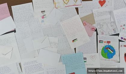 Boyabatlı öğrenciler Gazze'de yaşanan zulme sessiz kalmadı