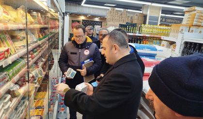 Boyabat'ta market ve alışveriş merkezlerinde fiyat etiket denetimi gerçekleştirildi