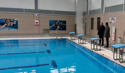 Boyabat  Yarı Olimpik Yüzme Havuzu’nun tadilatında sona gelindi