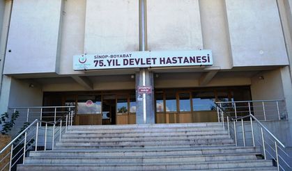 Eski Boyabat Devlet Hastanesi yıkılıyor