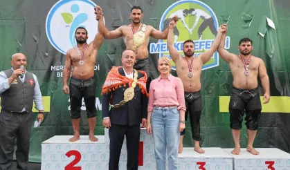 Hemşehrimiz Mustafa Taş başpehlivan oldu