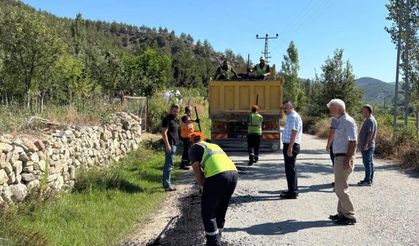 Boyabat’ta Kırsal Yol Çalışmaları Tüm Hızıyla Sürüyor