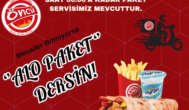 Acıktıysan Boyabat Öncü Döner Kapında - 0368 315 55 05