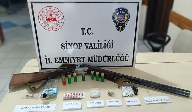 Boyabat’ta uyuşturucu operasyonu: 2 gözaltı