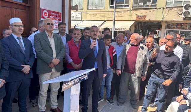 Boyabat'tan 49 hacı adayı kutsal topraklara uğurlandı