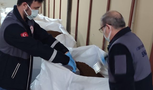 Boyabat'ta ihracatlık mamalar denetleniyor