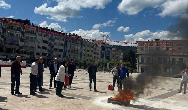 AFAD Tarafından Kaymakamlık Personeline Afet Farkındalık Eğitimi Verildi