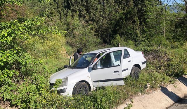 Boyabat Kastamonu Yolunda Trafik Kazası: 1 Yaralı