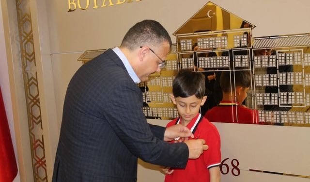 Kaymakam Enver Yılmaz, Türkiye Şampiyonunu Misafir Etti