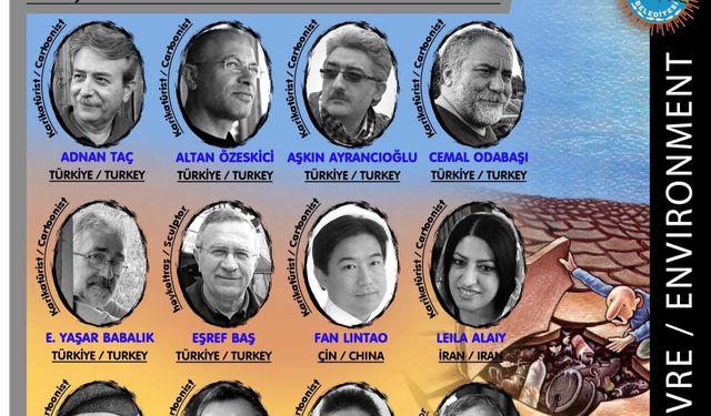“ÇEVRE” KONULU, SİNOPLU DİYOJEN  4. ULUSLARARASI KARİKATÜR YARIŞMASI SONUÇLANDI.