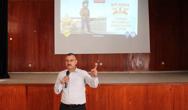 Boyabat’ta Öğrencilere Trafik Eğitimi Verildi