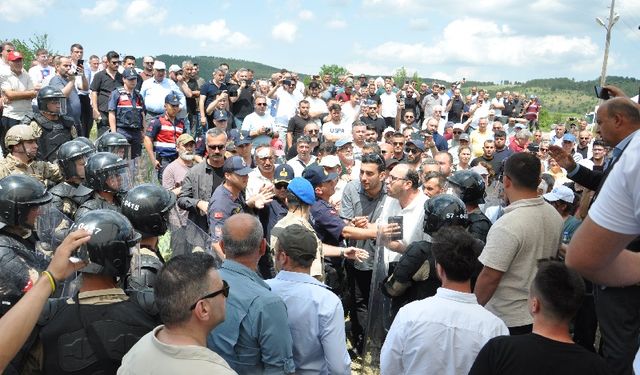 Sinop ve İlçelerinden Bakır Madenine Ortak Tepki: ÇED Toplantısı Halkın Tepkisiyle Yapılamadı