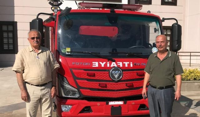 Yeni itfaiye aracı görevine başladı