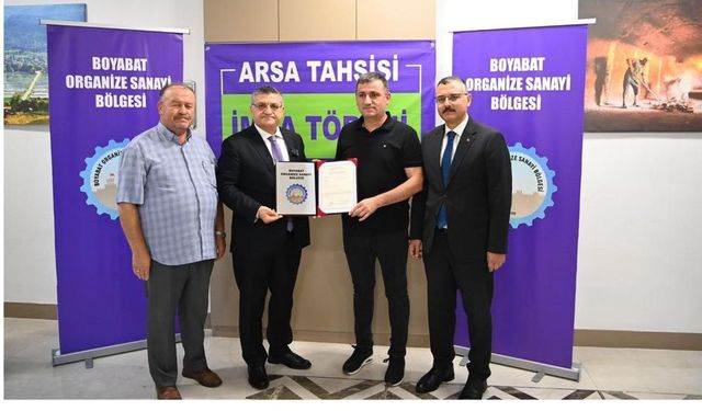 Boyabat OSB’de 422 Milyon TL’lik Dev Yatırım; 110 kişiye istihdam fırsatı !