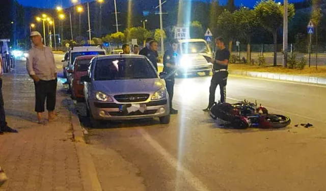 Boyabat’ta Trafik Kazası: Motosiklet Sürücüsü Yaralandı