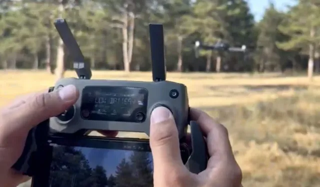 Boyabat jandarmasından orman yangınlarına karşı dronlu denetim