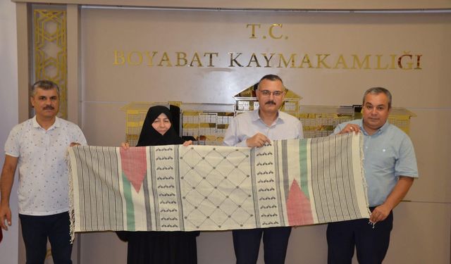 Boyabat Çemberinde Gazze’ye Destek Teması