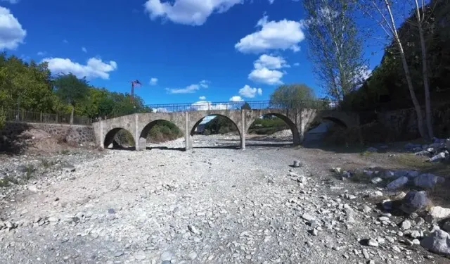 Kuruyan çay kuraklık tehdidini hissettirdi