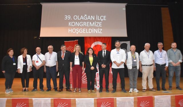 CHP Boyabat İlçe Başkanı Çelik yeniden başkan seçildi
