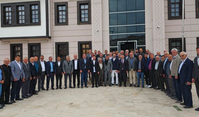 Boyabat'ta 19 Ekim Muhtarlar Günü kutlandı