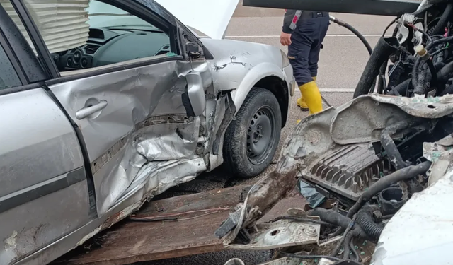 Dranaz Tüneli mevkiinde kaza !