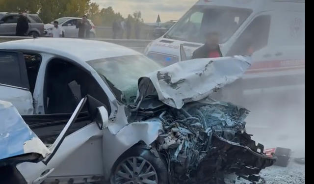 Boyabat Kastamonu yolunda kaza 2 ölü !