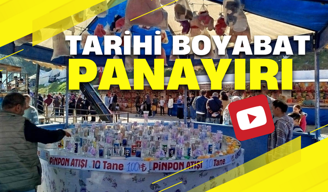Boyabat Panayırına hafta sonu rekor katılım