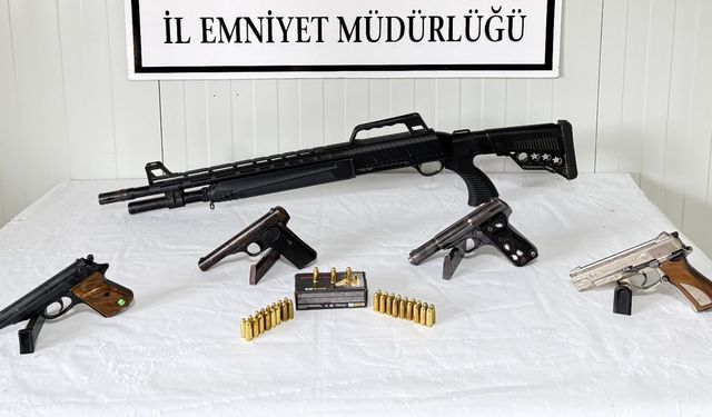 Boyabat’ta Silah Kaçakçılığına Geçit Yok!