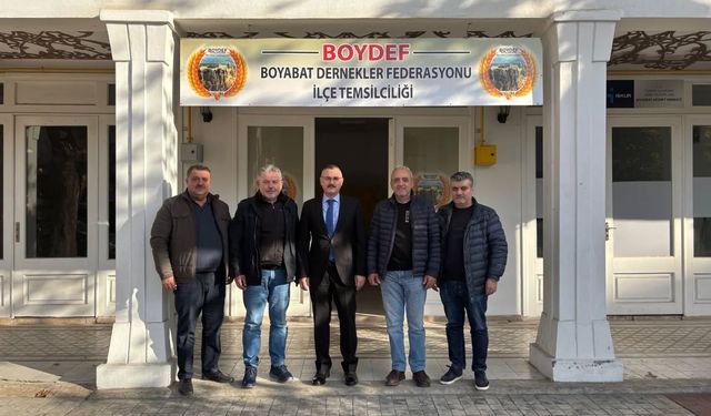 BOYDEF’in Boyabat’ta ilçe temsilciliği açıldı