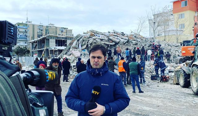 Hemşehrimiz  Osman Terkan’a yılın muhabiri ödülü