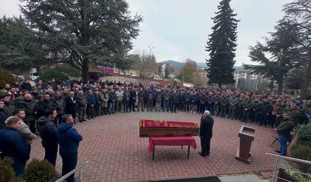 Boyabatlı Orman memuru için tören düzenlendi